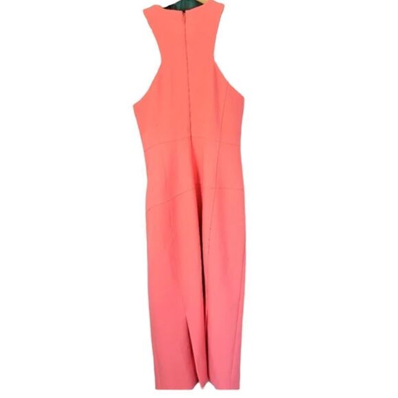 Cinq à Sept Melina Halter Cutaway Midi Dress 2 - Picture 8 of 11